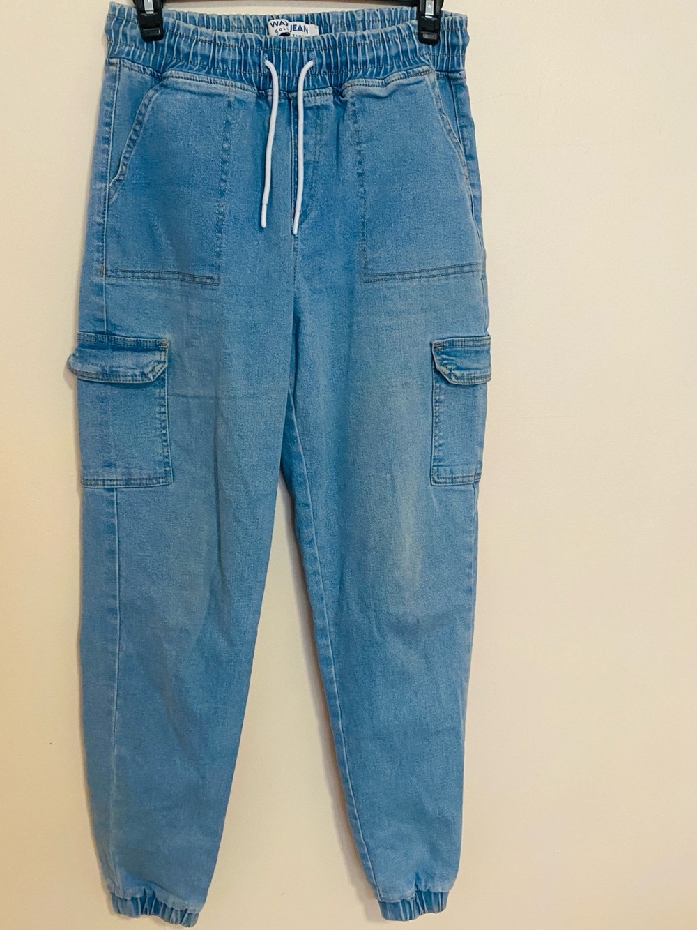 Wax jogger jean size small